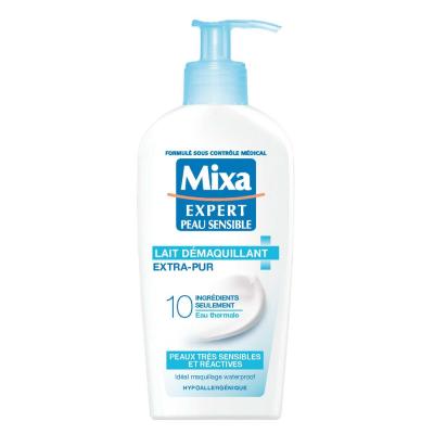 Mixa Expert Peau Sensible Lait D&eacute;maquillant Apaisant Extra-pur 200 ml
