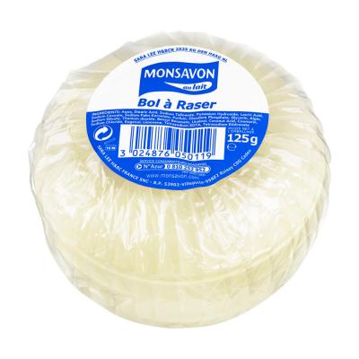Bol &agrave; raser 1 boite et savon de 125g Monsavon