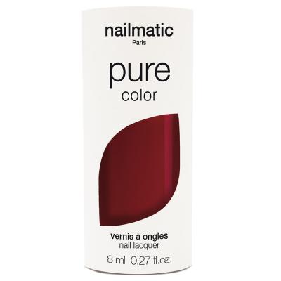 Vernis Biosourc&eacute; Pure Color - Nailmatic Kate - Rouge Bordeaux