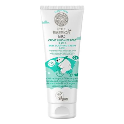 Cr&egrave;me apaisante bio 5-en-1 pour b&eacute;b&eacute; - Natura Siberica