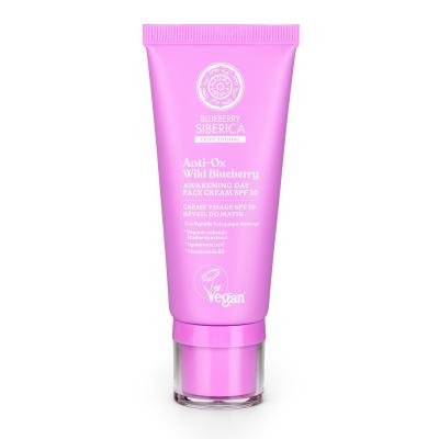 Natura Siberica cr&egrave;me de jour tonifiante pour le visage SPF 20 50 ml