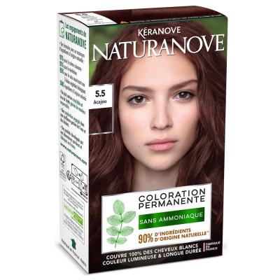 K&eacute;ranove - Coloration Permanente Naturanove - 5.5 Acajou