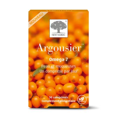 New Nordic Argousier Omega 7 Peau et Muqueuses 30 Comprim&eacute;s