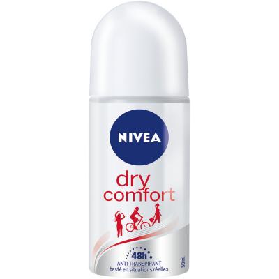 D&eacute;odorant Bille Dry Comfort Nivea - Le Roll-on De 50 Ml