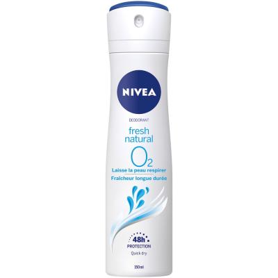 NIVEA D&eacute;odorant Atomiseur Fresh Natural 0% Aluminium 150 ml