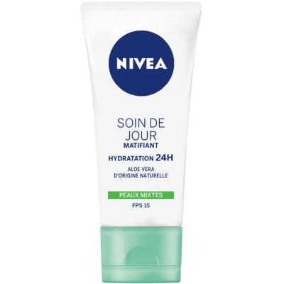 Cr&egrave;me Visage Soin Matifiant Nivea - Le Tube De 50 Ml