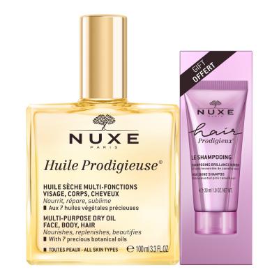 Nuxe - Coffret Huile Prodigieuse&reg; Soins corps et shampoing 1 unit&eacute;