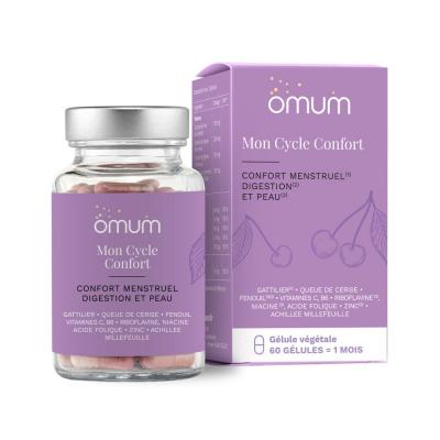 OMUM Compl&eacute;ment Alimentaire Nutricosm&eacute;tique Mon Cycle Confort - 60 G&eacute;lules