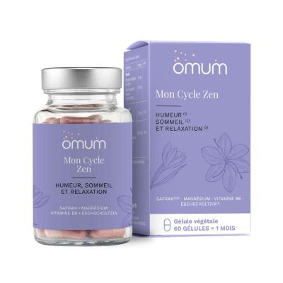 OMUM Compl&eacute;ment Alimentaire Nutricosm&eacute;tique Mon Cycle Zen - 60 G&eacute;lules