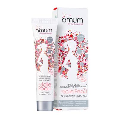 OMUM Ma Jolie Peau - Cr&egrave;me Visage Hydratante et R&eacute;&eacute;quilibrante - 40 ml