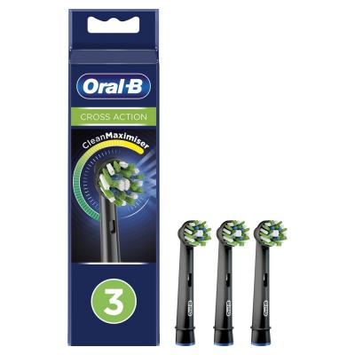 Braun Eb 50-3 3 Units Replacement Toothbrush Noir