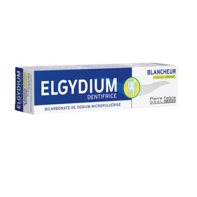 Elgydium Blancheur Dentifrice Fra&icirc;cheur Citron 75ml