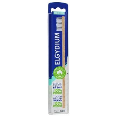 Elgydium Cepillo de Dientes Eco Madera Medio 1ud