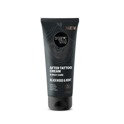 Organic Shop Aftercare Tattoo Cream Blackwood & Menthe 75 ml