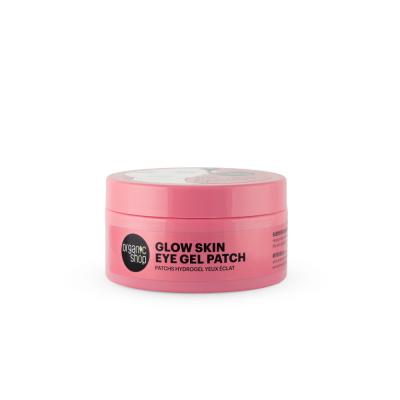Organic Shop Glow Skin Eye Gel Patch Berry Iced Tea Antioxidant 60uds