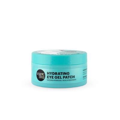Organic Shop Hydrating Eye Gel Patch Blue Matcha Hyaluronic Acid 60uds