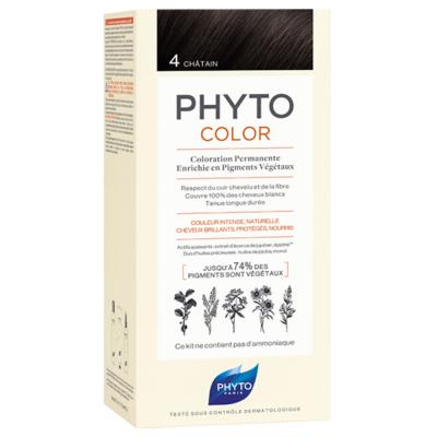 PHYTOCOLOR - 4.0 - Ch&acirc;tain Coloration Permanente, 112ml