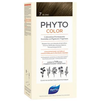 PHYTOCOLOR - 7.0 - Blond Coloration Permanente, 112ml
