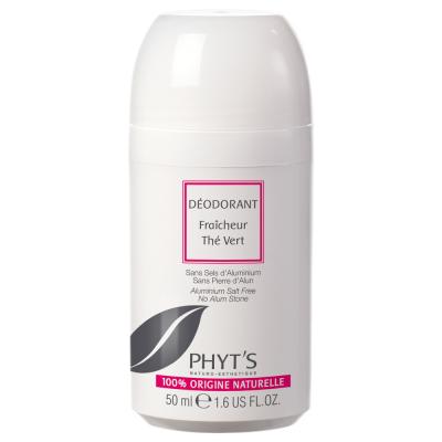 Phyt's Corps D&eacute;odorant Fra&icirc;cheur Th&eacute; Vert Roll-On Bio 50ml