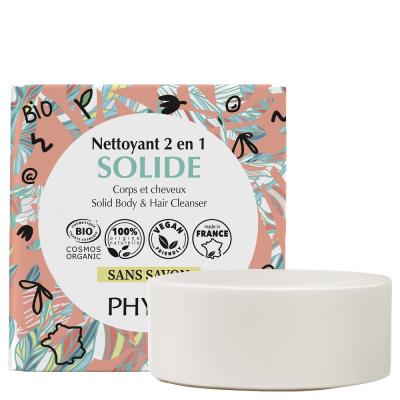 Phyt's Nettoyant 2 en 1 Solide Corps & Cheveux - Pain 109 ml