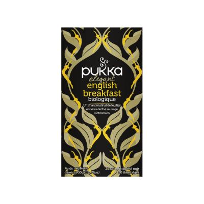 Pukka Th&eacute; Elegant English Breakfast Bio 20 Sachets 50 g - Lot de 2