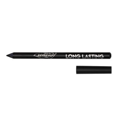 Crayon pour les yeux Longue Dur&eacute;e 01L Noir PuroBio Long Lasting