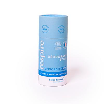 D&eacute;odorant stick Fleur de coton BIO, Respire (50 gr)