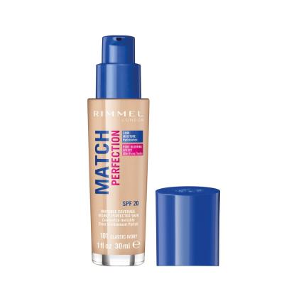 Rimmel Match Perfection Fond de teint - 101 Classic Ivory