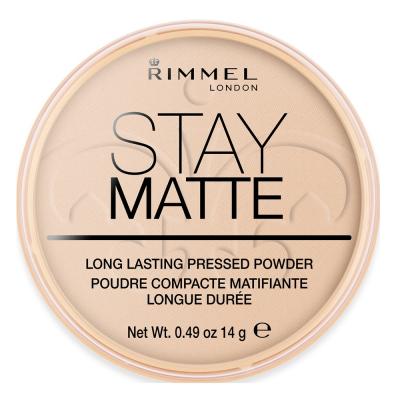 Rimmel London Reste mat Longue dur&eacute;e Poudre press&eacute;e 003 Peach Glow