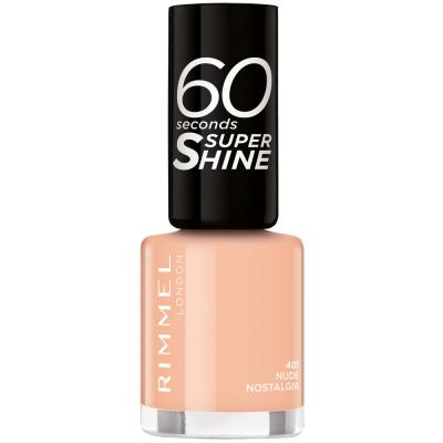 Rimmel - Vernis &agrave; Ongles 60 Seconds Super Shine - 401 Nude Nostalgia