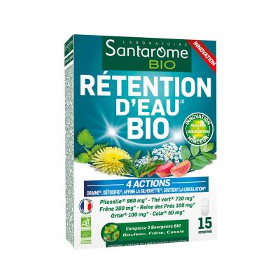 Santarome Bio R&eacute;tention d'Eau Bio 15 Comprim&eacute;s - Bo&icirc;te 15 Comprim&eacute;s