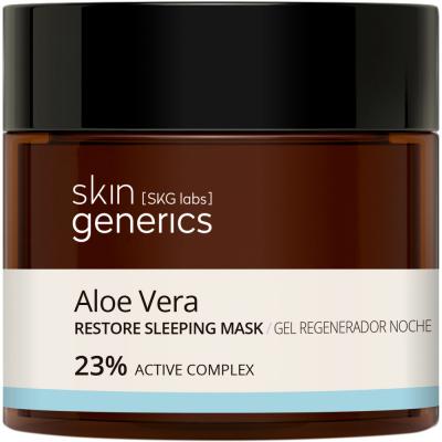 Skin Generics - Masque Gel De Nuit R&eacute;g&eacute;n&eacute;rant &Agrave; L'aloe Vera Soin 50 Ml
