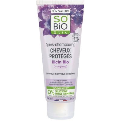 Apr&egrave;s-Shampoing Bio Cheveux Prot&eacute;g&eacute;s Ricin - SO'BIO &eacute;tic