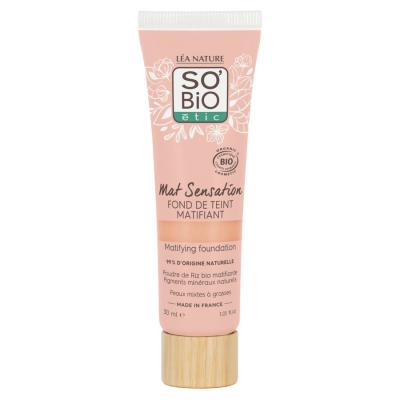 Fond de Teint Matifiant Bio - SO'BiO &eacute;tic 15 Vanille Rose