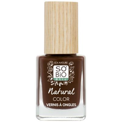 So'Bio vernis &agrave; ongles couleur naturelle 11 ml 75 Brun Chocolat