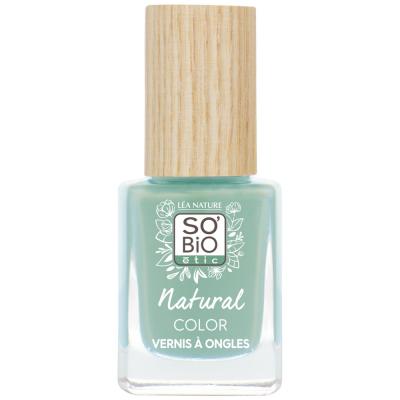 So'Bio vernis &agrave; ongles couleur naturelle 11 ml 85 Vert D'eau