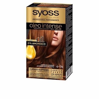 Oleo Intense coloration sans ammoniaque #6.76-cuivre ambr&eacute; 5 pz