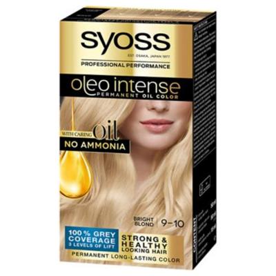 Teinture permanente olio intense syoss n&ordm; 9,10 blond &eacute;clatant