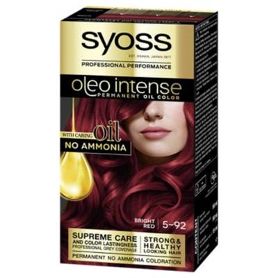 Syoss Olio Intense Tinte Sin Amoniaco 5.92 Rojo Intenso 50ml