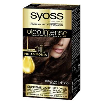 Syoss Oleo Intense N&deg;4.86 Ch&acirc;taigne Glac&eacute;e Pack 5uts