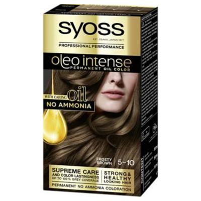 Teinture permanente olio intense syoss n&ordm; 5,10 marron l&eacute;ger