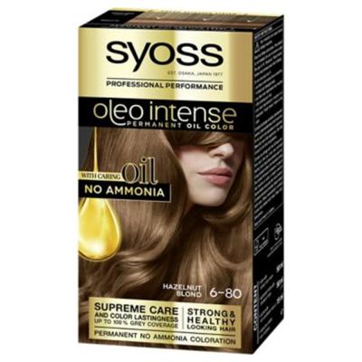 Teinture permanente olio intense syoss n&ordm; 6,80 blond caramel