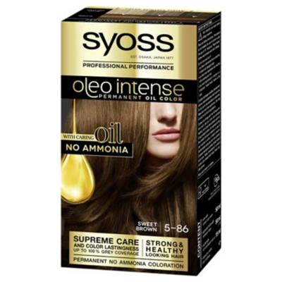Teinture permanente olio intense syoss n&ordm; 5,86 marron caramel