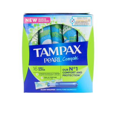 Tampax Compak Pearl Super Tampons 16 Unit&eacute;s