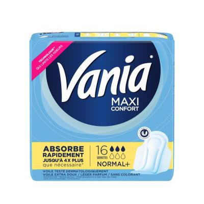 Serviettes Hygi&eacute;niques Normal Plus Vania - Le Paquet De 16