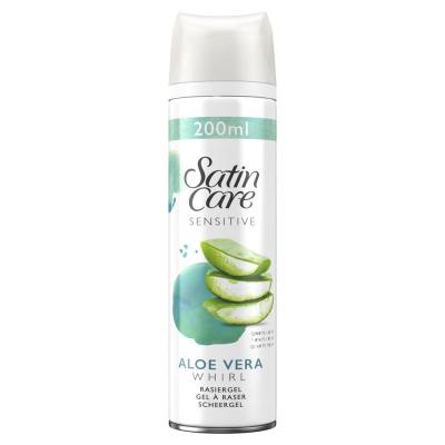 Gel &agrave; raser &agrave; l'aloe vera pour peaux sensibles 