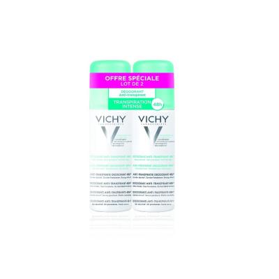 Vichy D&eacute;odorant Anti-transpirant 48h, 2 flacons de 125ml