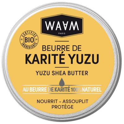Beurre de karite brut au yuzu 100ml Waam