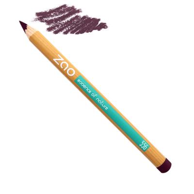 Zao Makeup Crayon Bio, vegan et rechargeable Prune