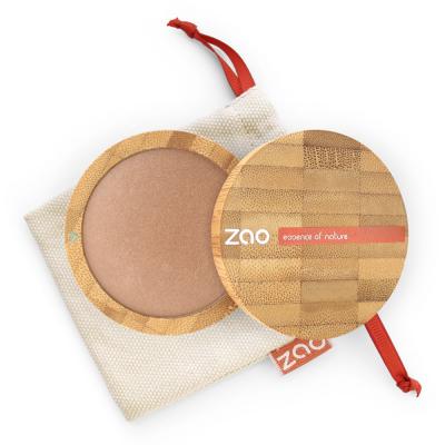 Zao Makeup Terre cuite min&eacute;rale Bio, vegan et rechargeable Cuivre dor&eacute;